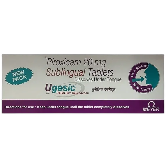 ugesic 20mg tablet 10's